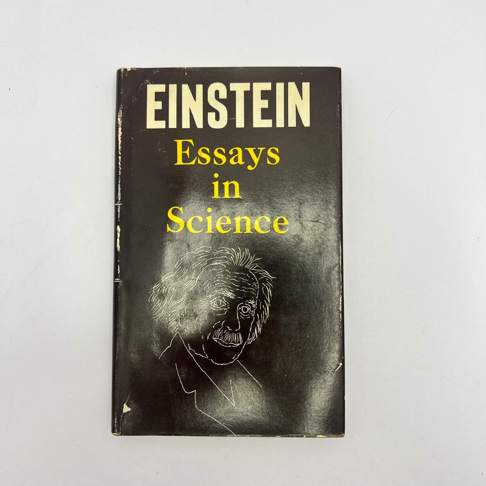 Essays in Science Albert Einstein Hardcover Dust Jacket 1934 Vintage Physics - Picture 10 of 11